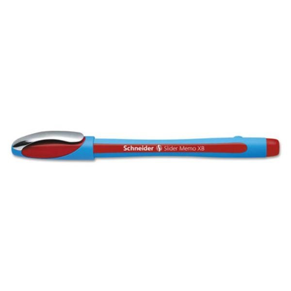 Schneider Electric Slider Extra-Bold Memo XB Ballpoint Pen, Red RED150202